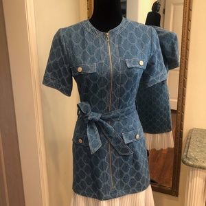 Sando denim dress